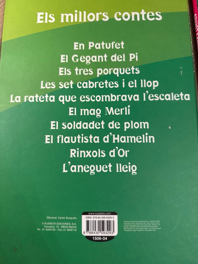 Dos cuentos: Set cabretes  tres porquets