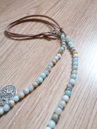 Nuova collana "Boho" in pietra naturale