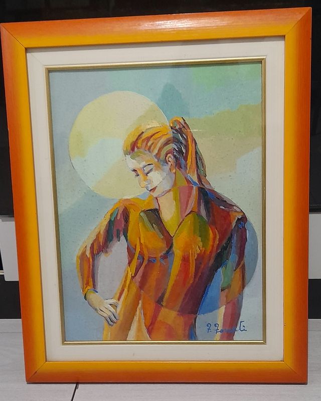 Quadro olio su tela di Franco Fossati