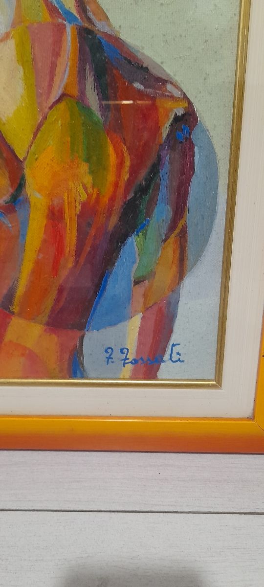 Quadro olio su tela di Franco Fossati