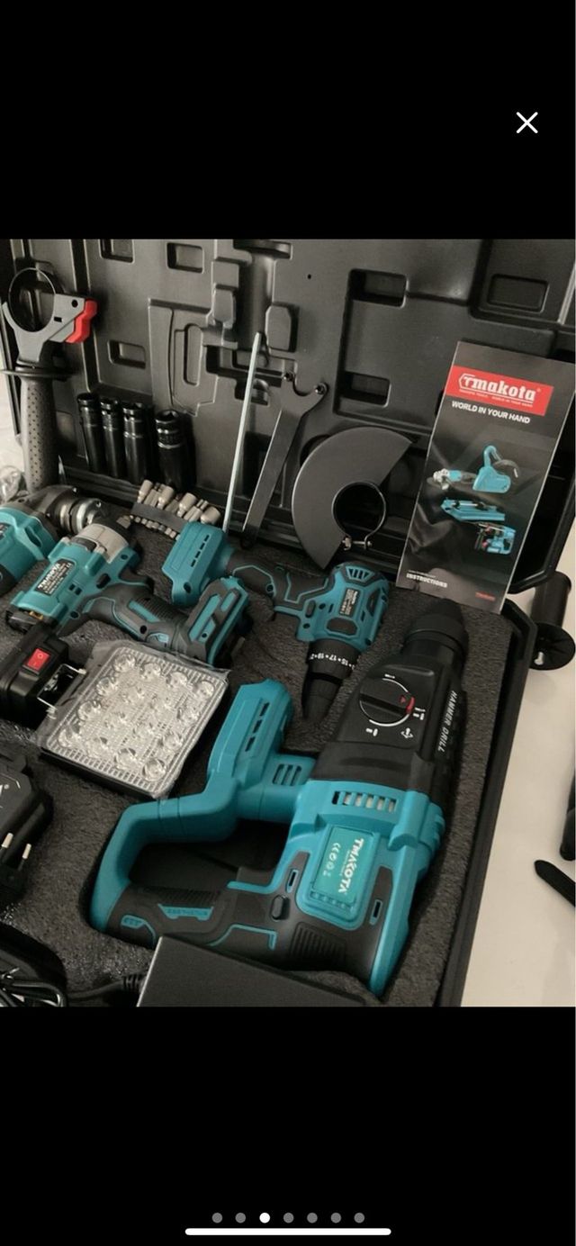 Kit 5 in 1 attrezzi da lavoro