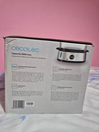 vaporera eléctrica cecotec
