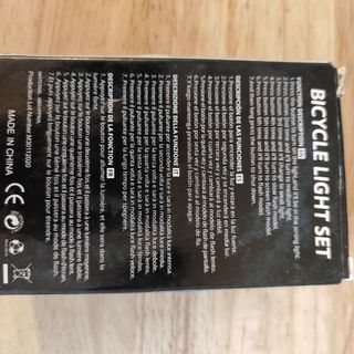 Lices faros led para bicicleta