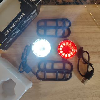 Lices faros led para bicicleta