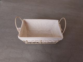 Cesto arredo shabby 