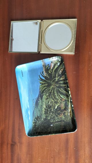 Lote bandejita y espejo viaje
