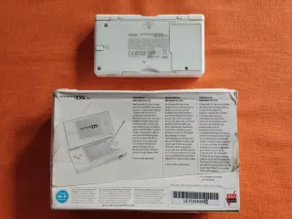 Nintendo DS Lite bianco con scatola 