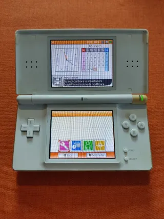 Nintendo DS Lite bianco con scatola