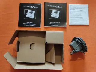 Nintendo DS Lite bianco con scatola