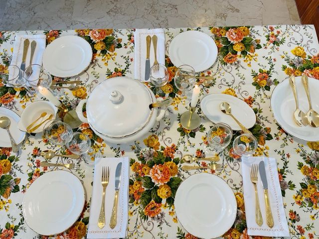 Mantel floreado nuevo a estrenar