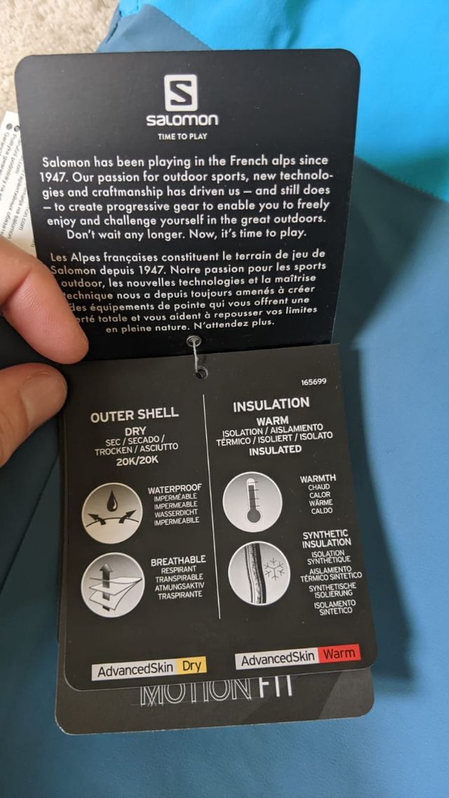 Chaqueta Esquí SALOMON