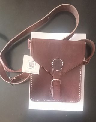 Bolso cuero bandolera