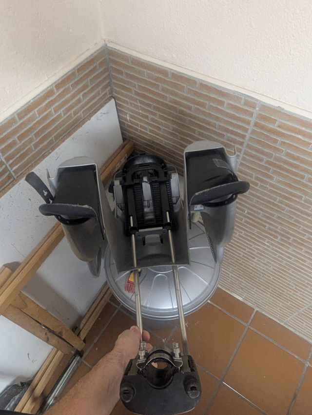 Silla bici bebé