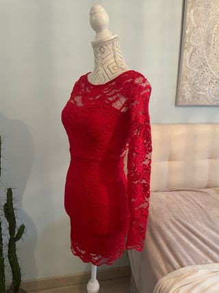 Vestido encaje hm