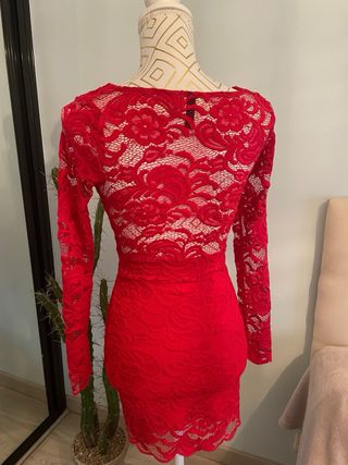 Vestido encaje hm