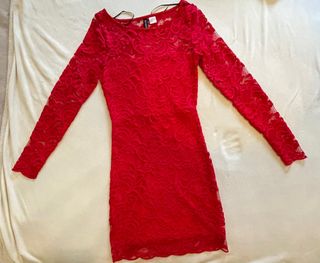 Vestido encaje hm