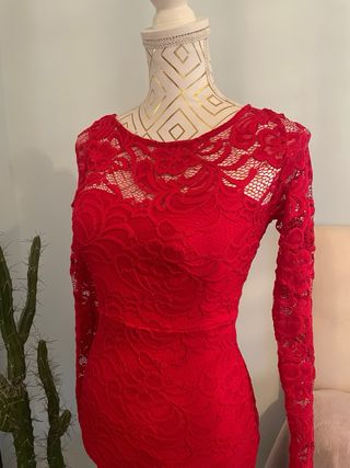 Vestido encaje hm