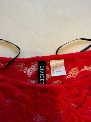 Vestido encaje hm