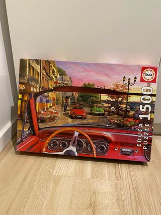 Puzzle coches 1500pz