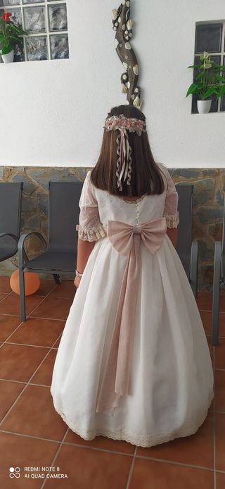 Vestido de comunión chica