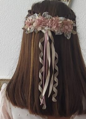 Vestido de comunión chica