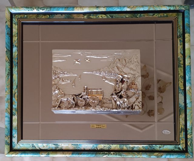 Quadro a Specchia con Argento - Silvio Zippoli