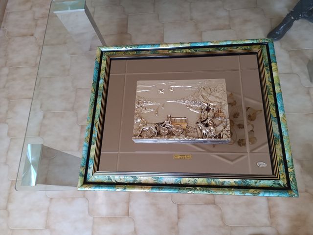 Quadro a Specchia con Argento - Silvio Zippoli