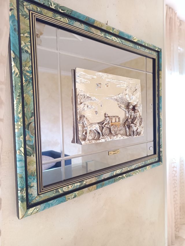 Quadro a Specchia con Argento - Silvio Zippoli