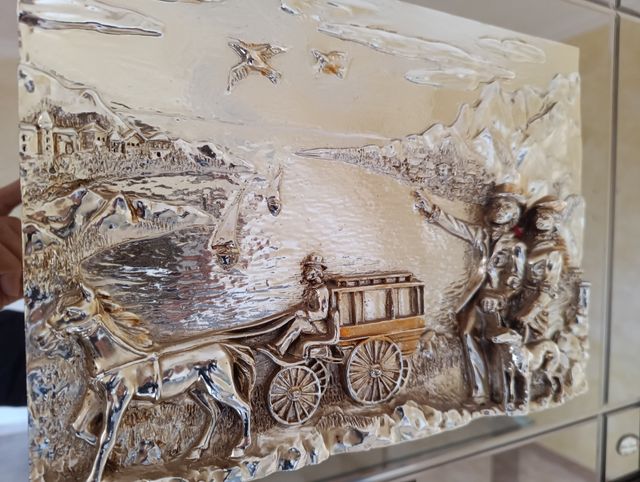 Quadro a Specchia con Argento - Silvio Zippoli