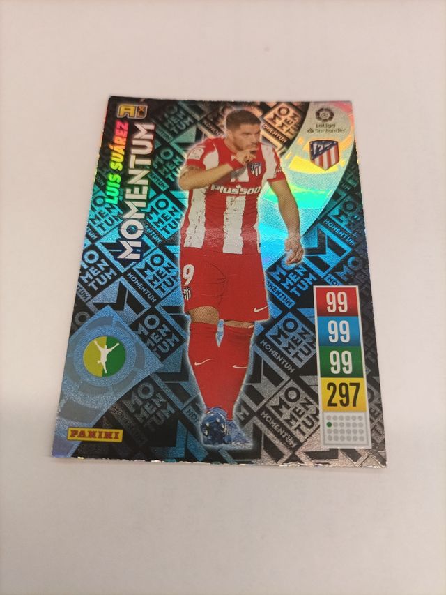 Cromo futbol Adrenalyn momentum