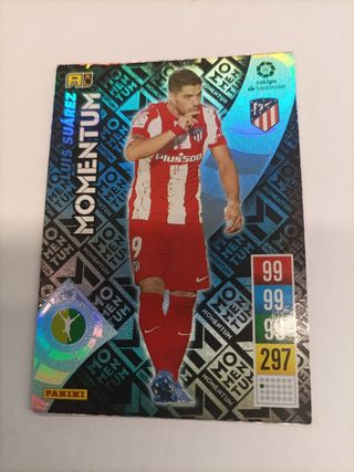 Cromo futbol Adrenalyn momentum