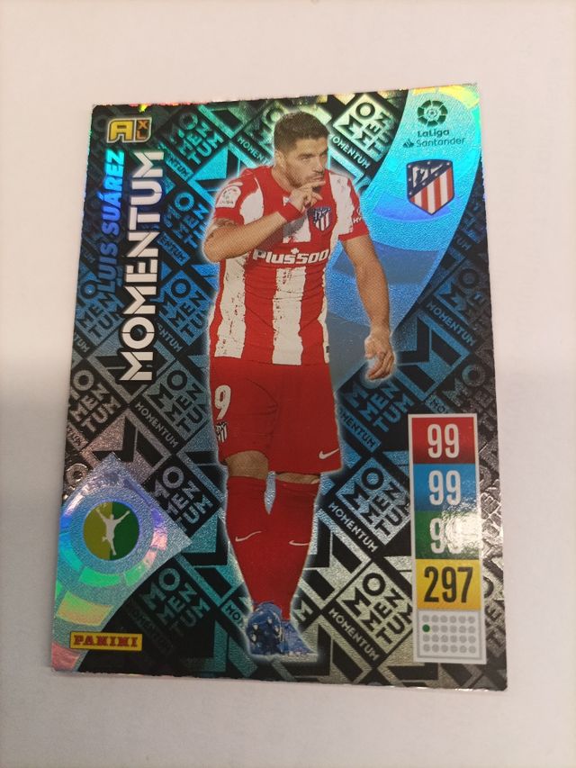 Cromo futbol Adrenalyn momentum