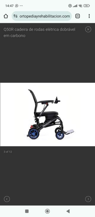 14Kg Silla Ruedas Eléctrica La más ligera