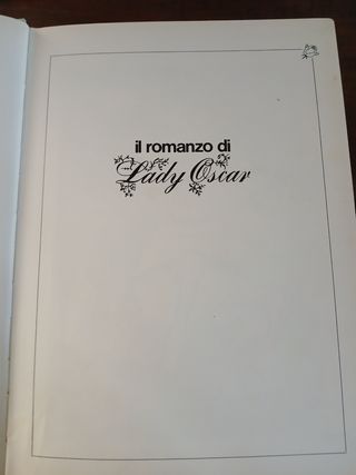 Libro il romanzo di Lady Oscar vintage