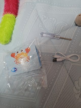 Cangrejo para hacer burbujas en bañera