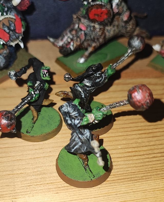 3 Fanáticos Goblins nocturnos Warhammer