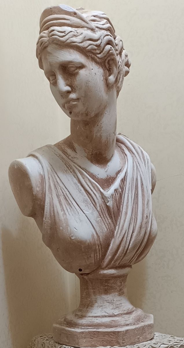 Mezzo busto Artemide - Dea greca della caccia