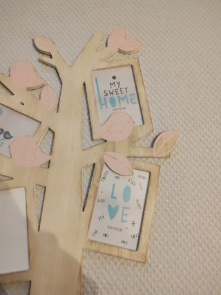 Árbol marco de fotos