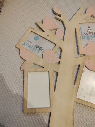 Árbol marco de fotos