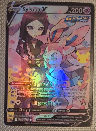 CARTA POKEMON SYLVEON V
