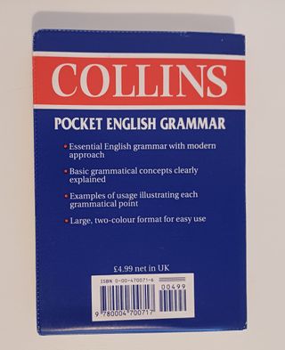 Diccionario Inglés Collins 1992