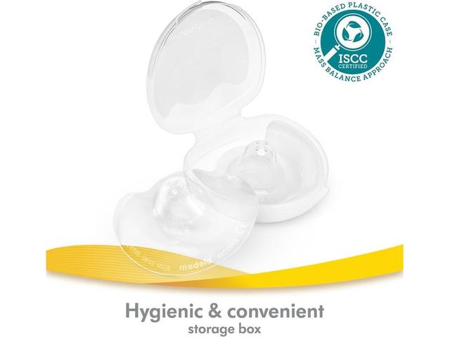 Medela Protectores de pezones con estuche M/L