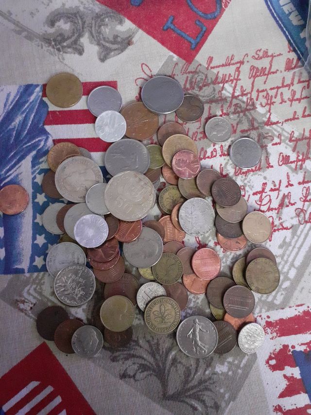 monedas del mundo. Lote 3