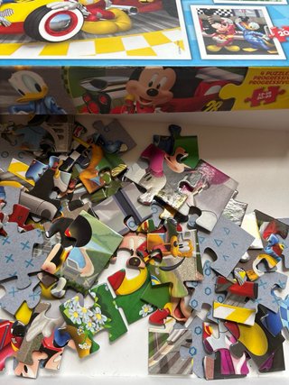 Puzzle Michey Mouse 4 progresivos