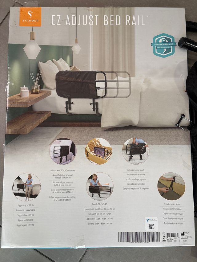 Barrera cama adultos