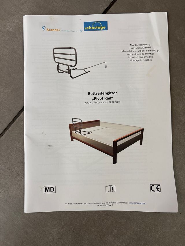 Barrera cama adultos