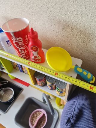 Cocinita de juguete con luces y  sonido