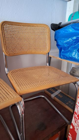 Sillas diseño estilo Cesca B64 Marcel Breuer
