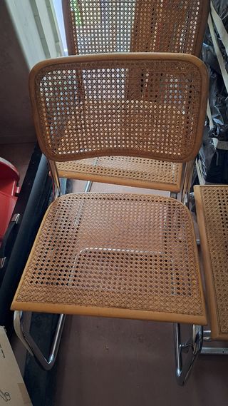 Sillas diseño estilo Cesca B64 Marcel Breuer