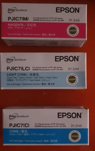 Cartuchos De Epson Disc Producer